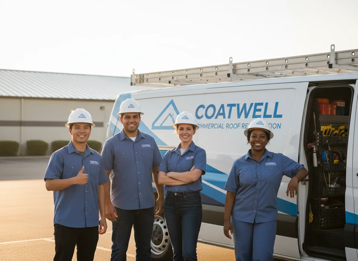 Commercial roof coating company in Slaton, TX